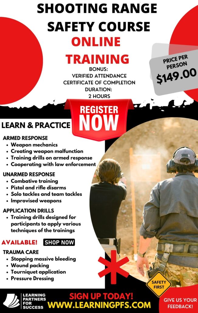 Shooting Range Safety Course Learning Partners For Success